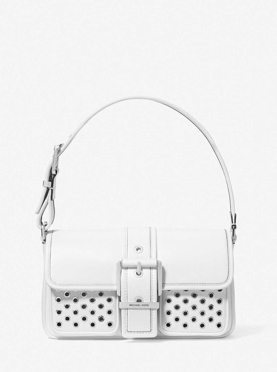 COLBY グロメット レザー ショルダー ミディアム