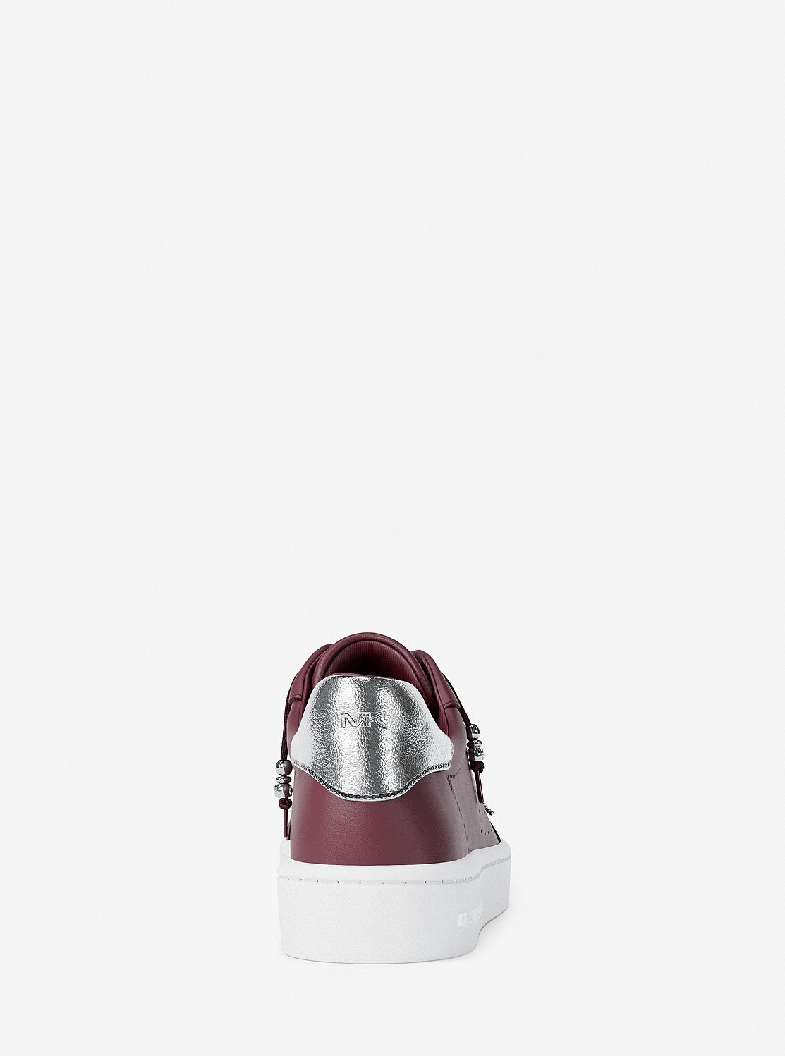 SCOTTY エンベリッシュ メタリックレザー スニーカー