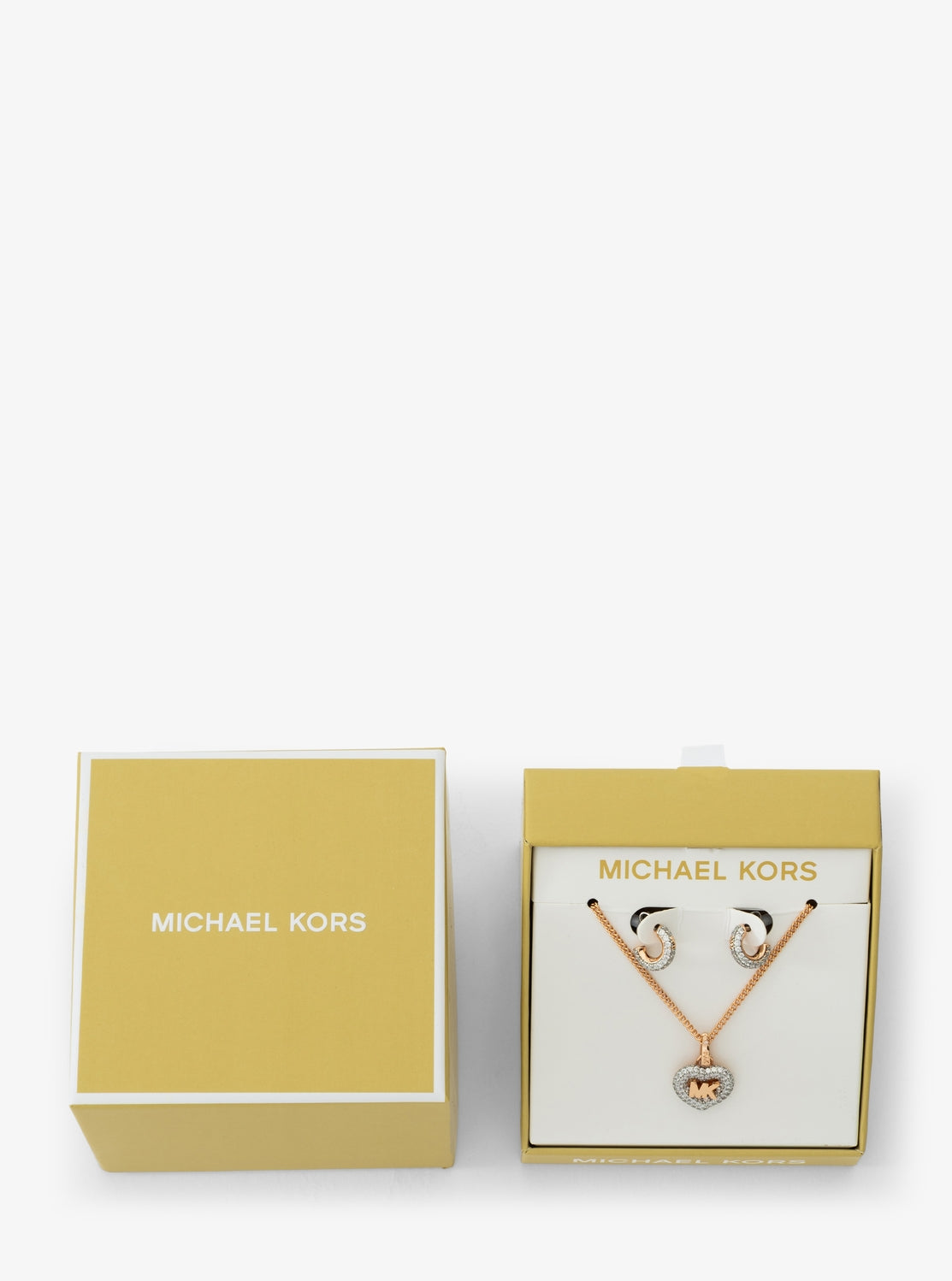 PAVE LOGO HEART SET