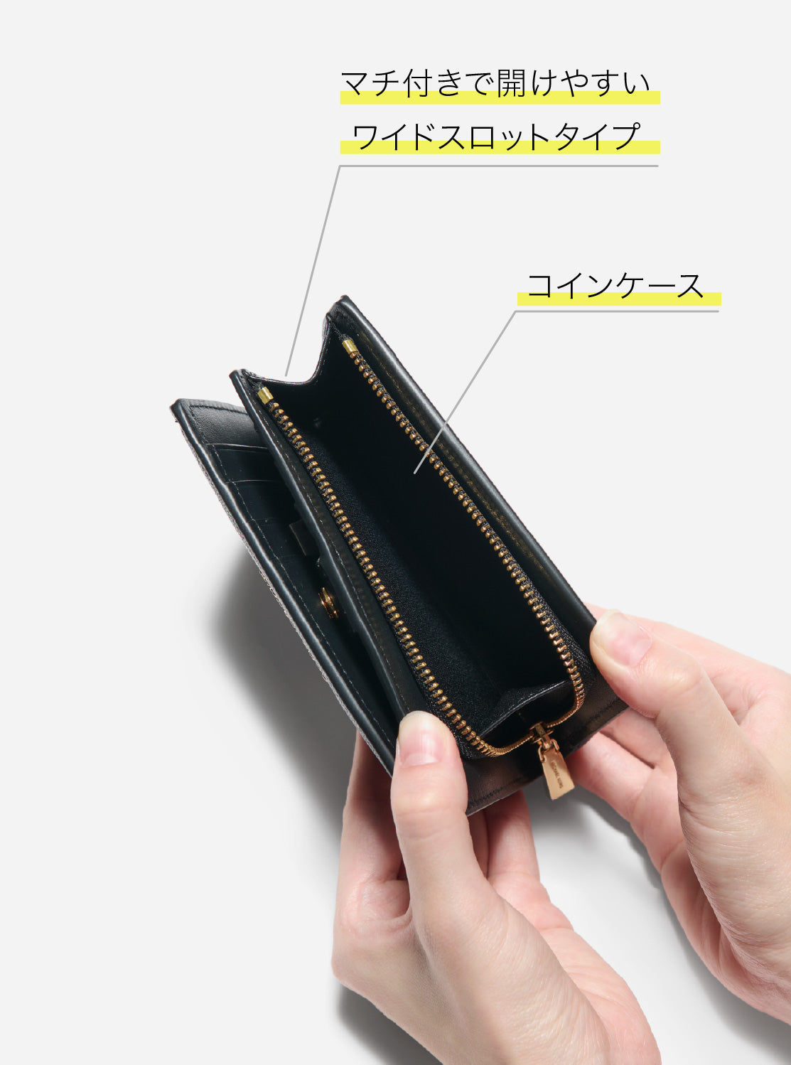 BRYANT ジップアラウンド ウォレット ミディアム
