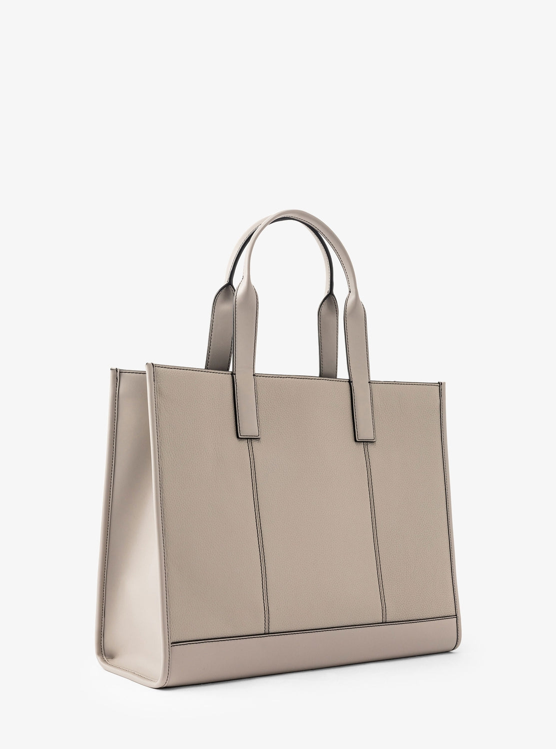COOPER エンボスロゴ ペブルレザー トート