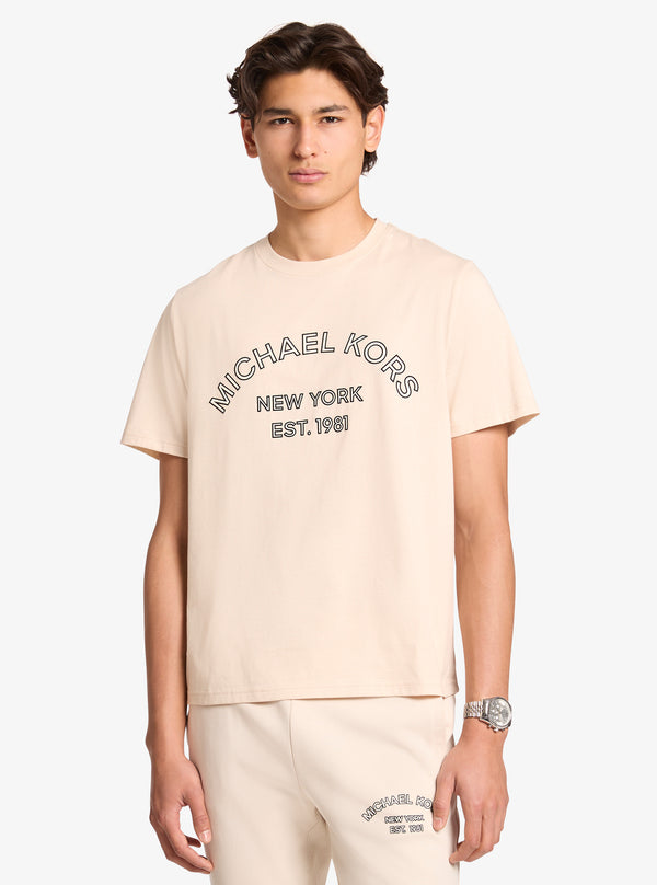 グラフィック ロゴ コットンジャージー Tシャツ