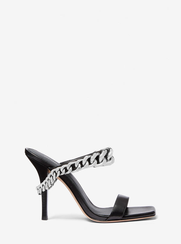 BIANCA エンベリッシュ レザー サンダル