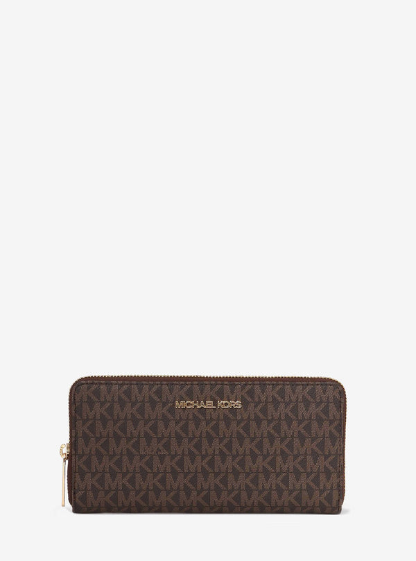 JET SET TRAVEL ジップアラウンド コンチネンタル ウォレット ラージ - MKシグネチャー