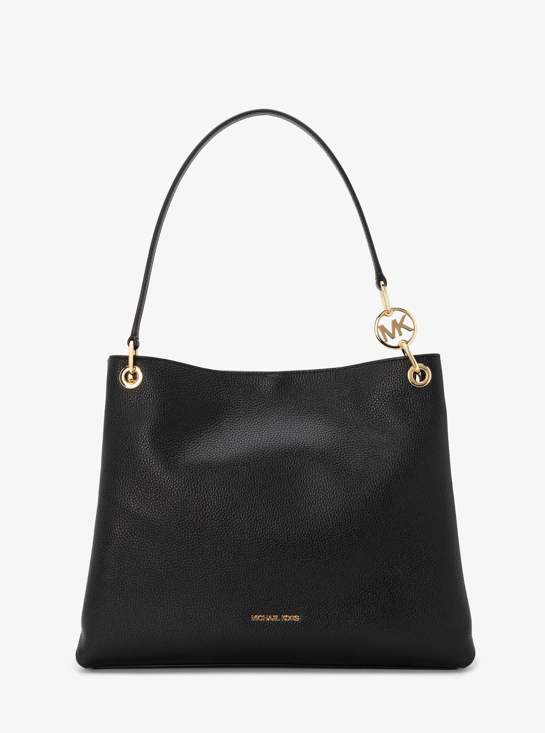CHRISTINA ぺブルレザー トリプルガセット ショルダートート ラージ