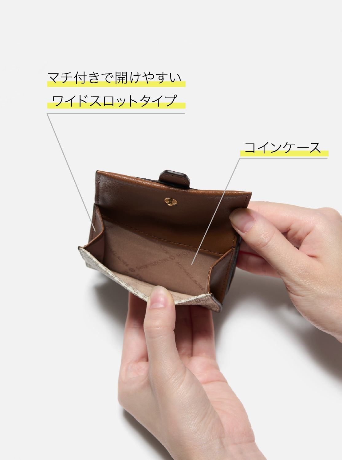 GREENWICH フラップ トライフォールド エクストラスモール - MKシグネチャー