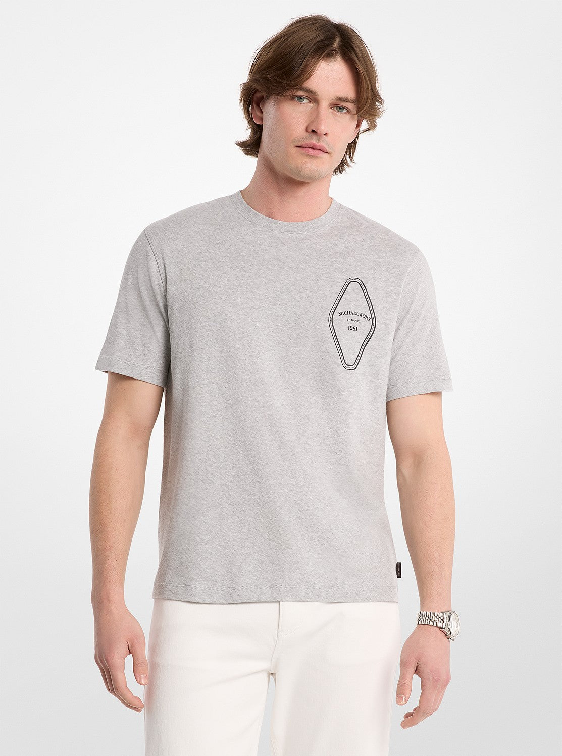 グラフィックロゴ コットン Tシャツ