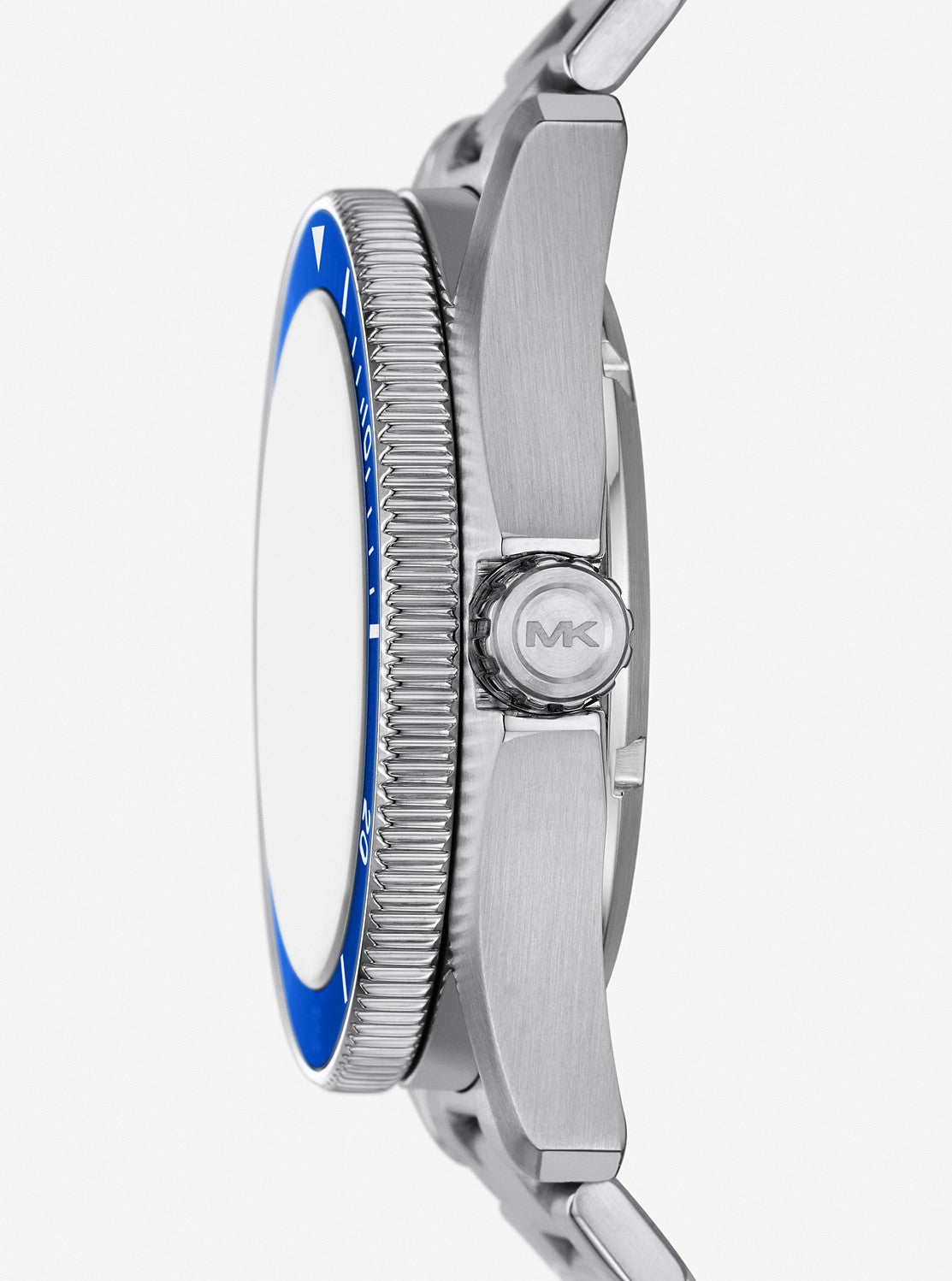 オーバイサイズ マリンタイム シルバートーン ウォッチ 42mm