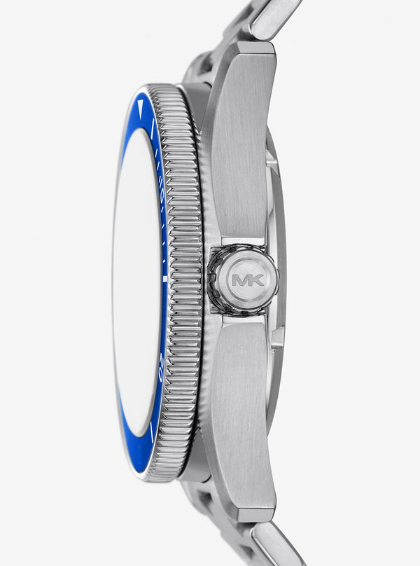 オーバイサイズ マリンタイム シルバートーン ウォッチ 42mm