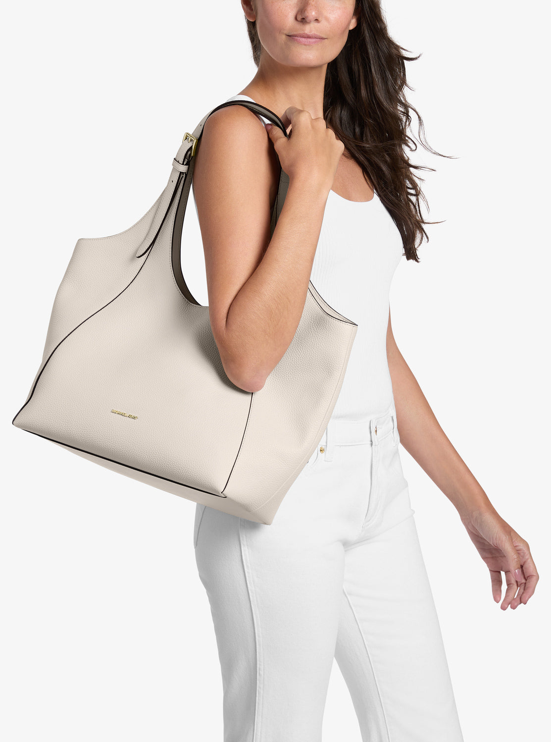 BERNIE ぺブルレザー トート ラージ