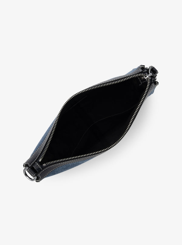 COOPER デニム 3 IN 1 クロスボディ ポーチ
