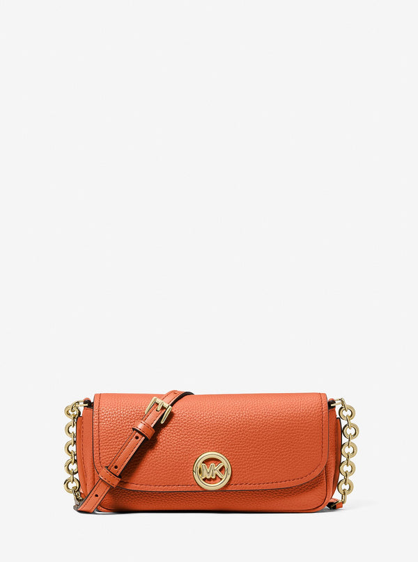 NOLITA ペブルレザー フラップ チェーン クロスボディ スモール