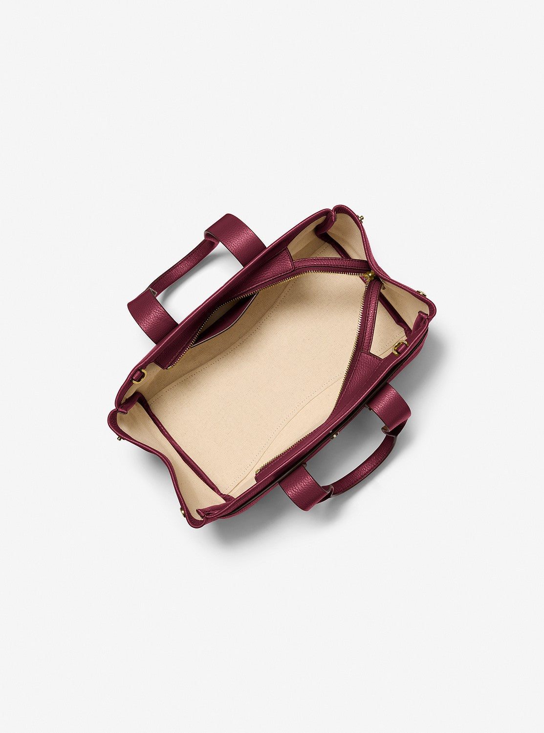 ROMEE ぺブルレザー サッチェル スモール