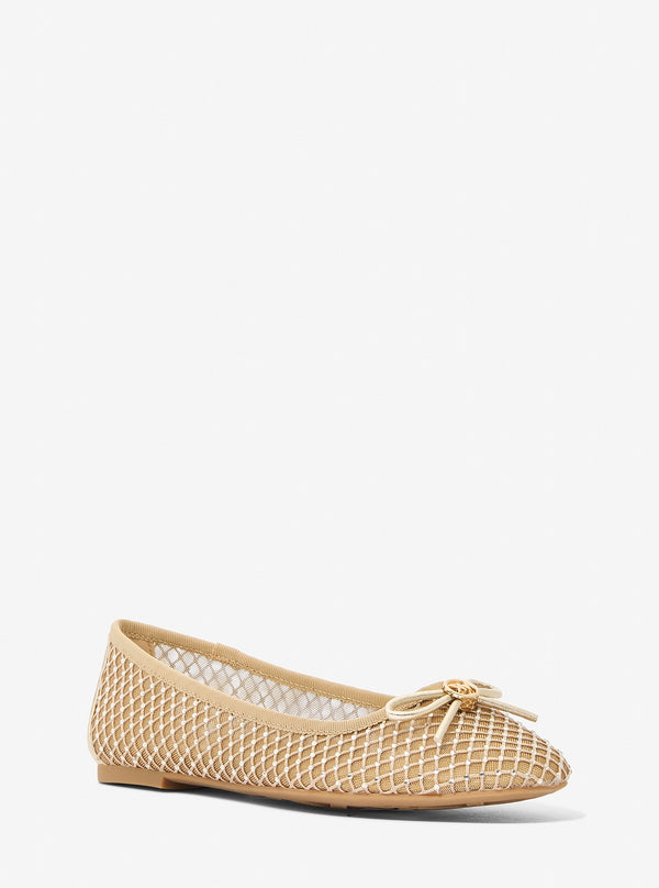 SAVANNAH エンベリッシュ メッシュ バレエシューズ