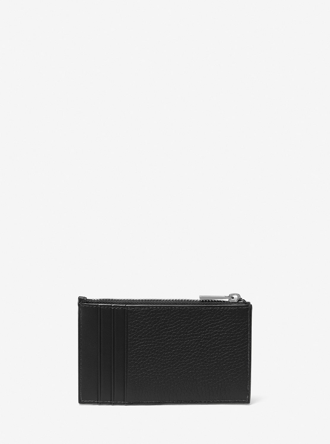 COOPER ぺブルレザー スリム ジップ ウォレット