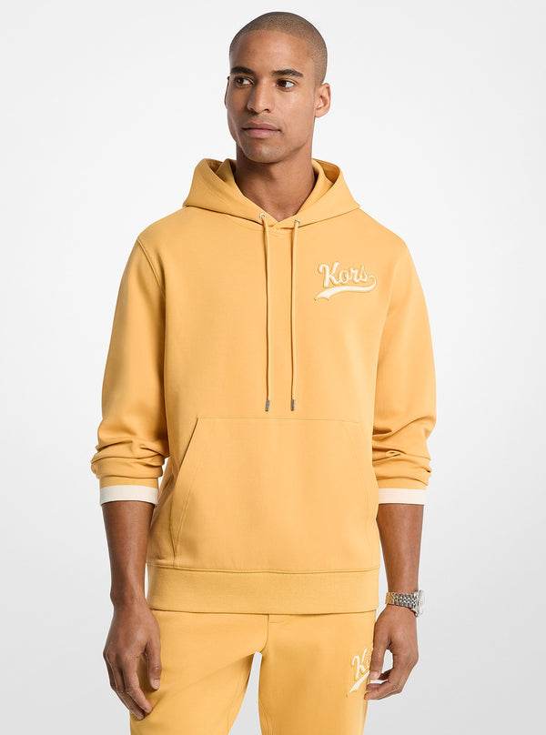KORS ヴァ―シティ ニット コットン ブレンド フーディー