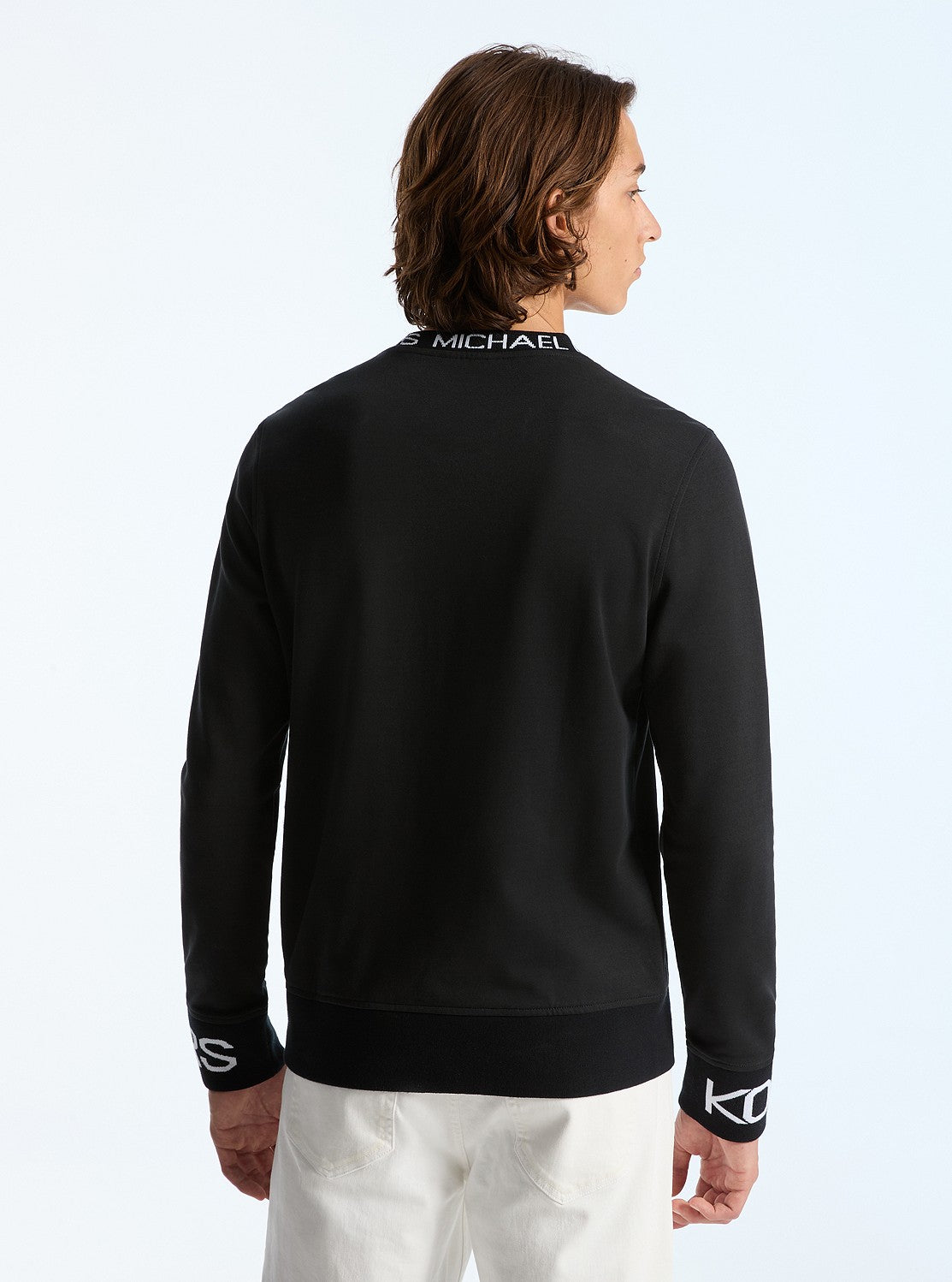 KORS トリム ロングスリーブ クルーネック