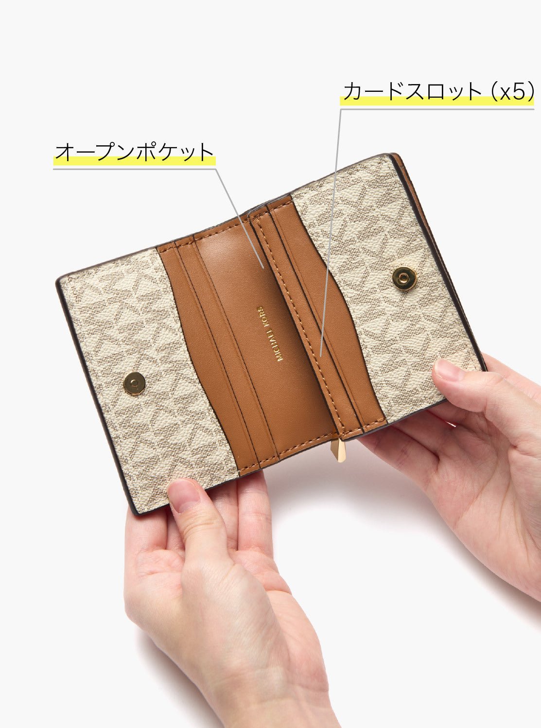 HAMILTON MODERNE ウォレット スモール - MKシグネチャー