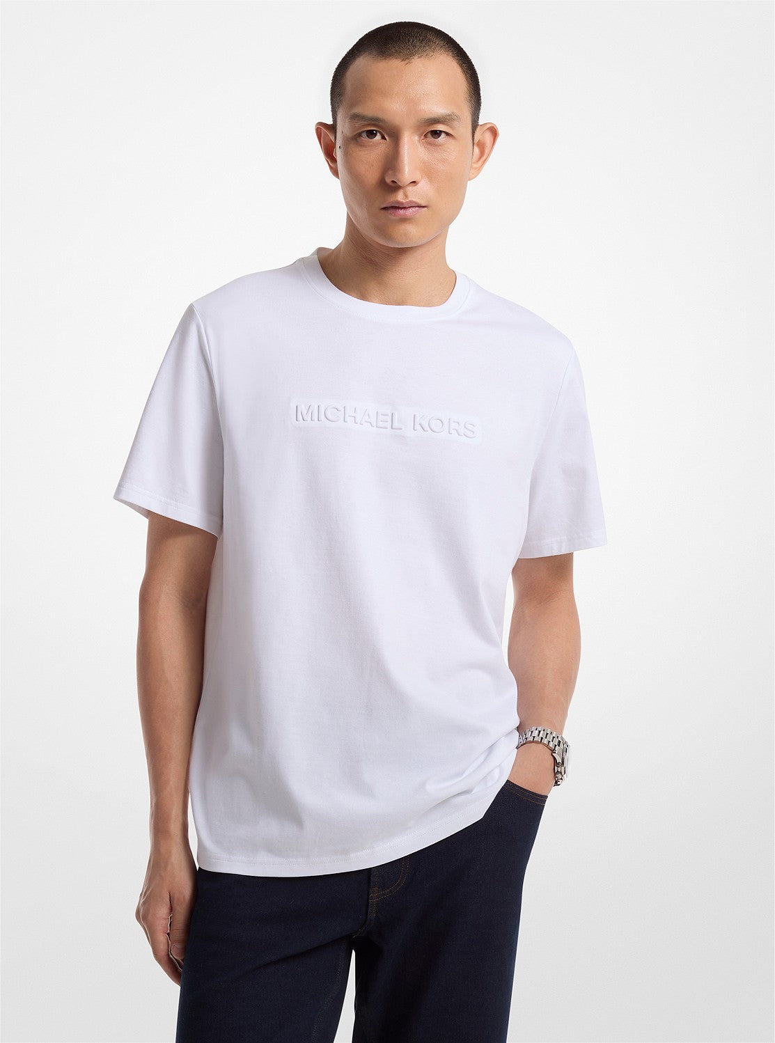エンボス ロゴ Tシャツ