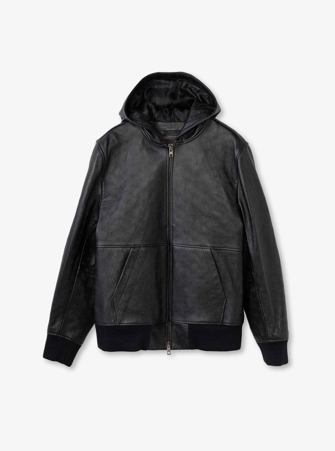 レザー フーディー ジャケット