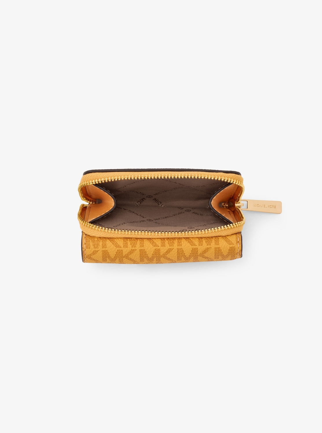 JET SET TRAVEL ミッド ジップ ウォレット スモール - MKシグネチャー