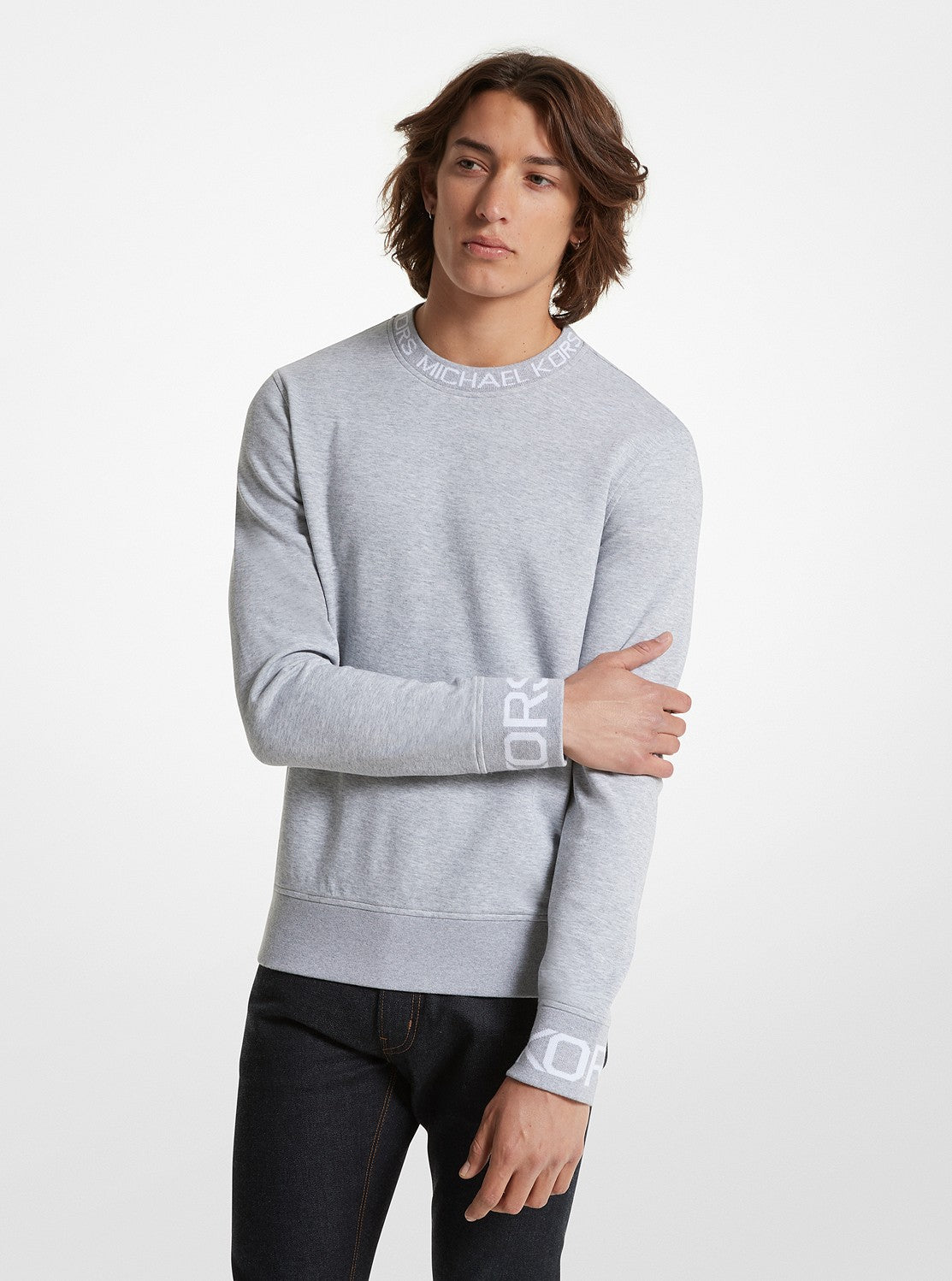 KORS トリム ロングスリーブ クルーネック