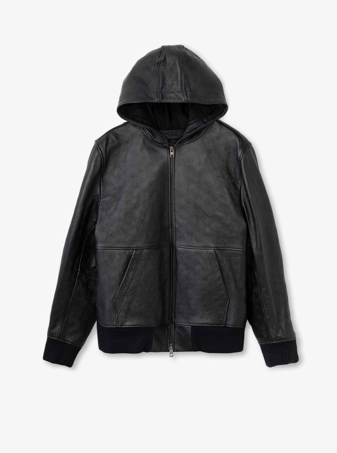 レザー フーディー ジャケット