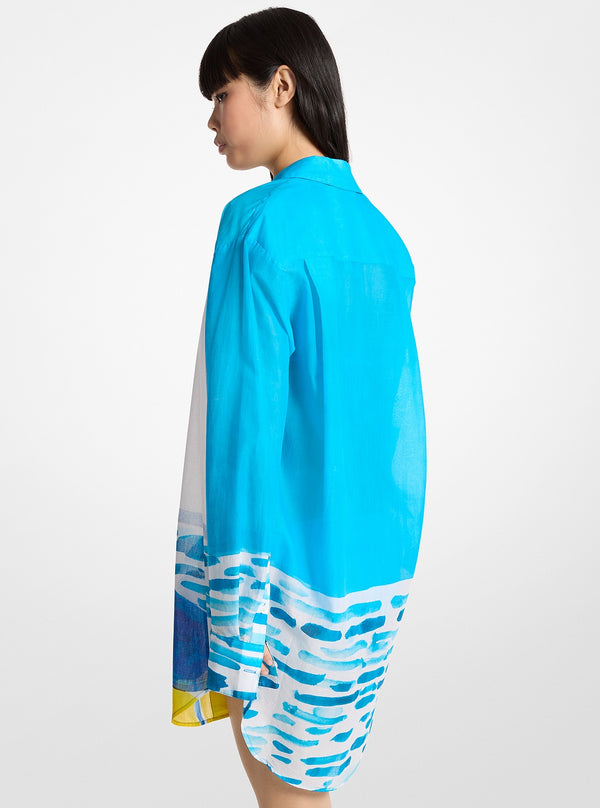 Michael Kors X Christina Zimpel BEACH シャツドレス