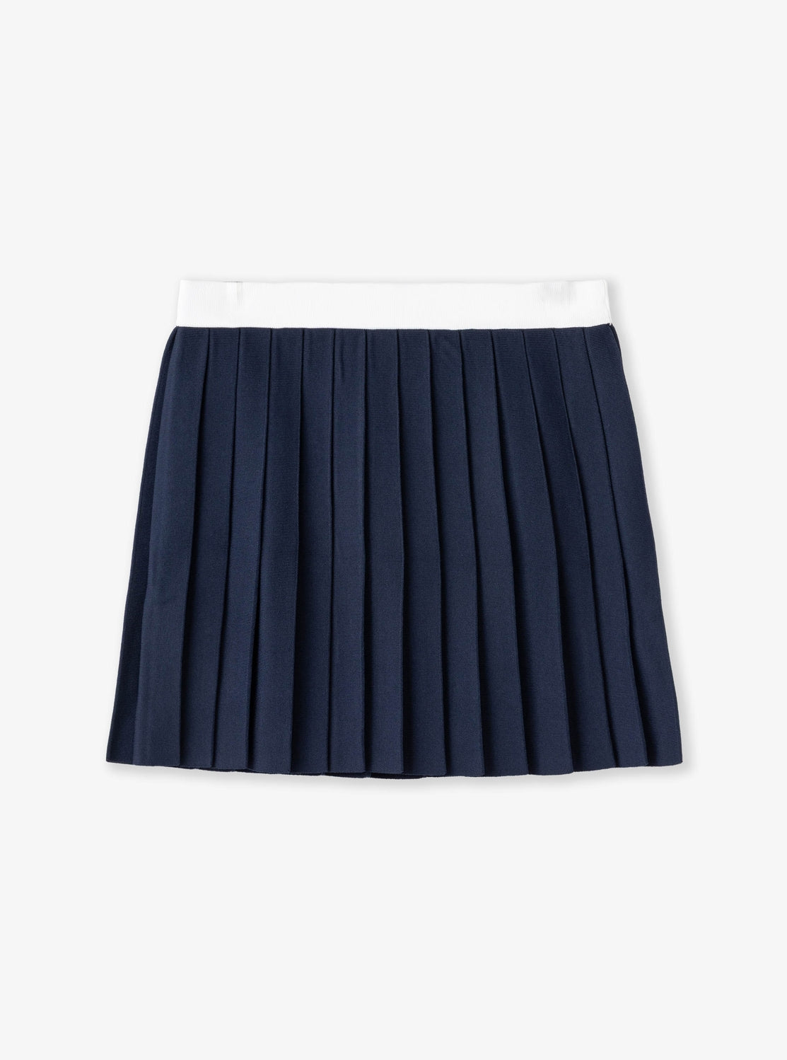 プリーツ ストレッチニット スカート