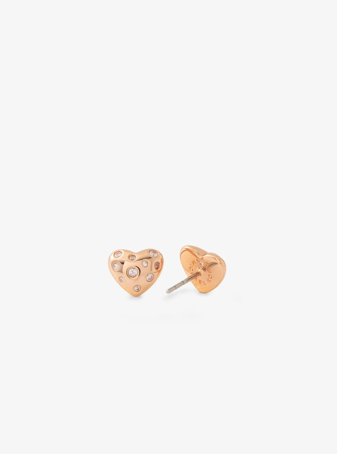 ハートネックレス & スタッドピアス