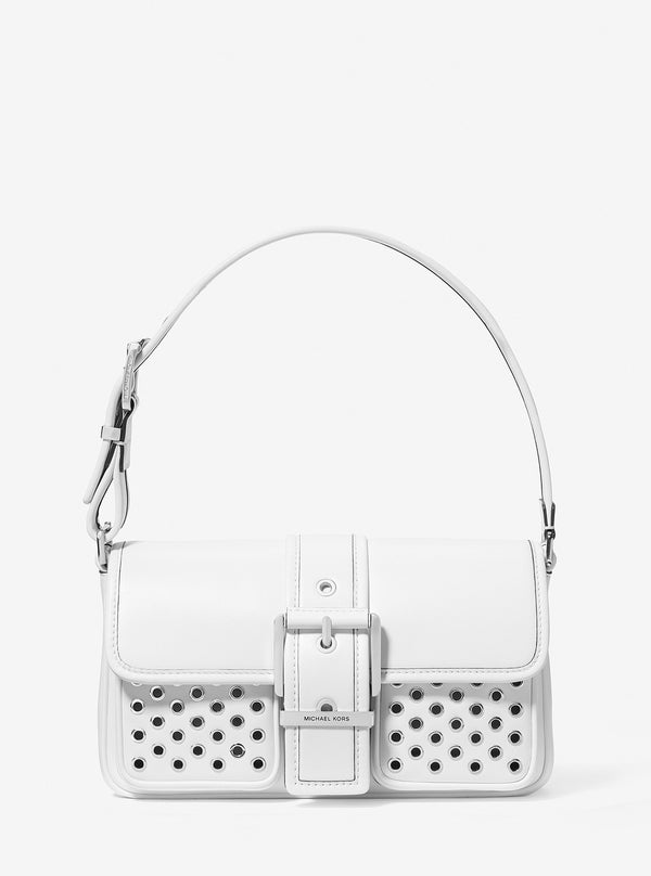 COLBY グロメット レザー ショルダー ミディアム
