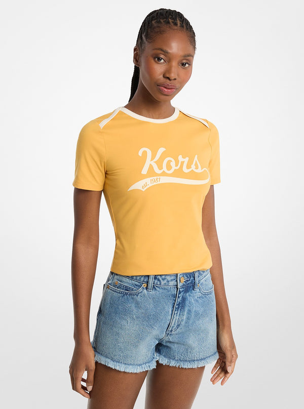 KORS ストレッチ ジャージー Tシャツ