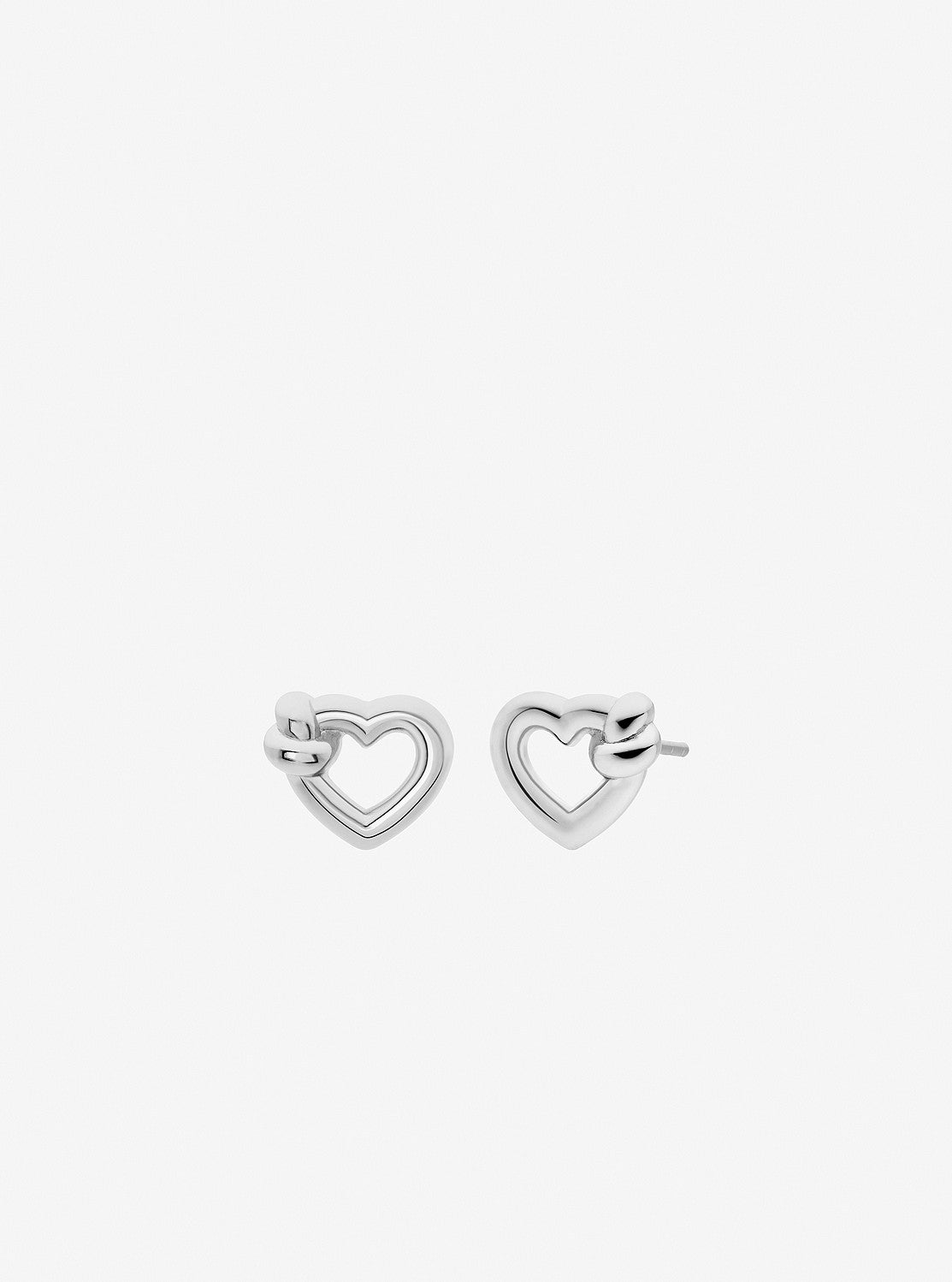 ノット ハート ネックレス & ピアス ギフトセット