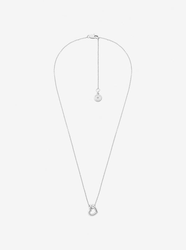 ノット ハート ネックレス & ピアス ギフトセット