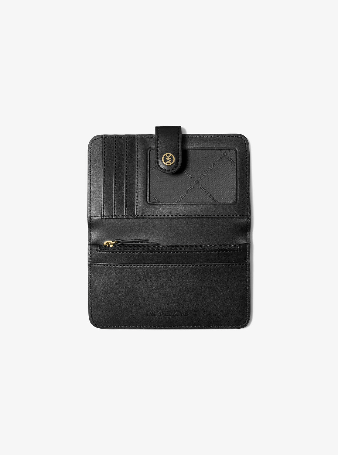 JET SET TRAVEL ペブルレザー ビルフォールド ウォレット ミディアム