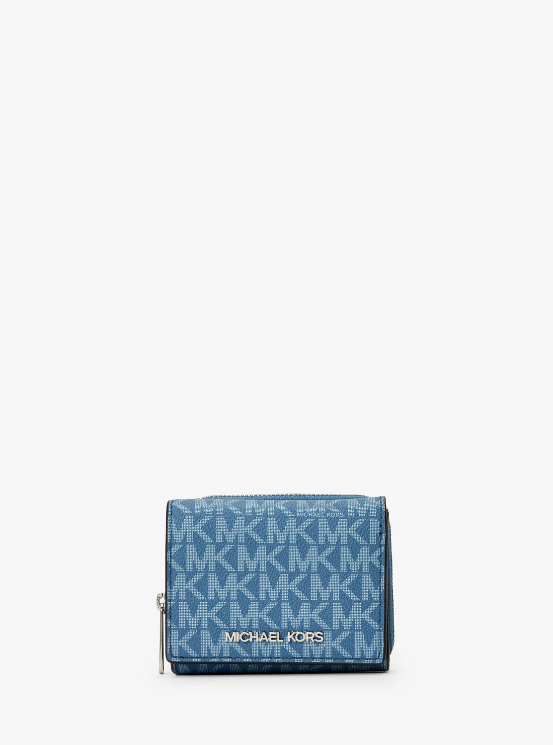 【日本限定】JET SET TRAVEL ミッド ジップ ウォレット スモール - MKシグネチャー