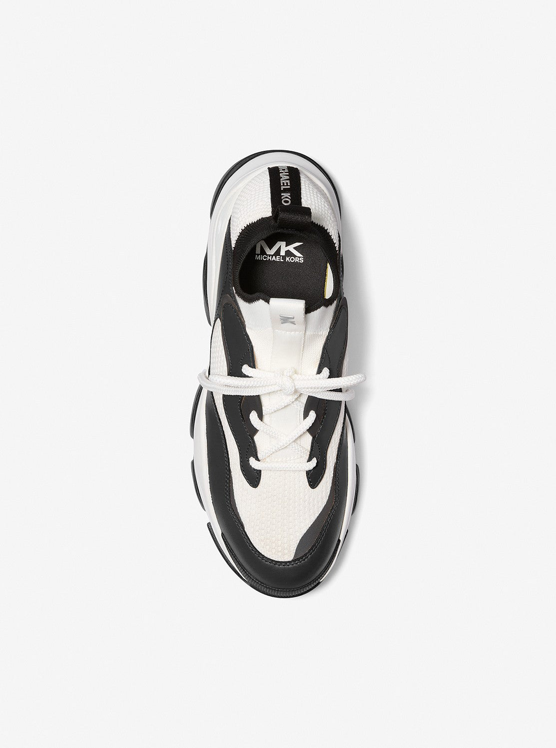 ARLAS ストレッチニット レザー スニーカー