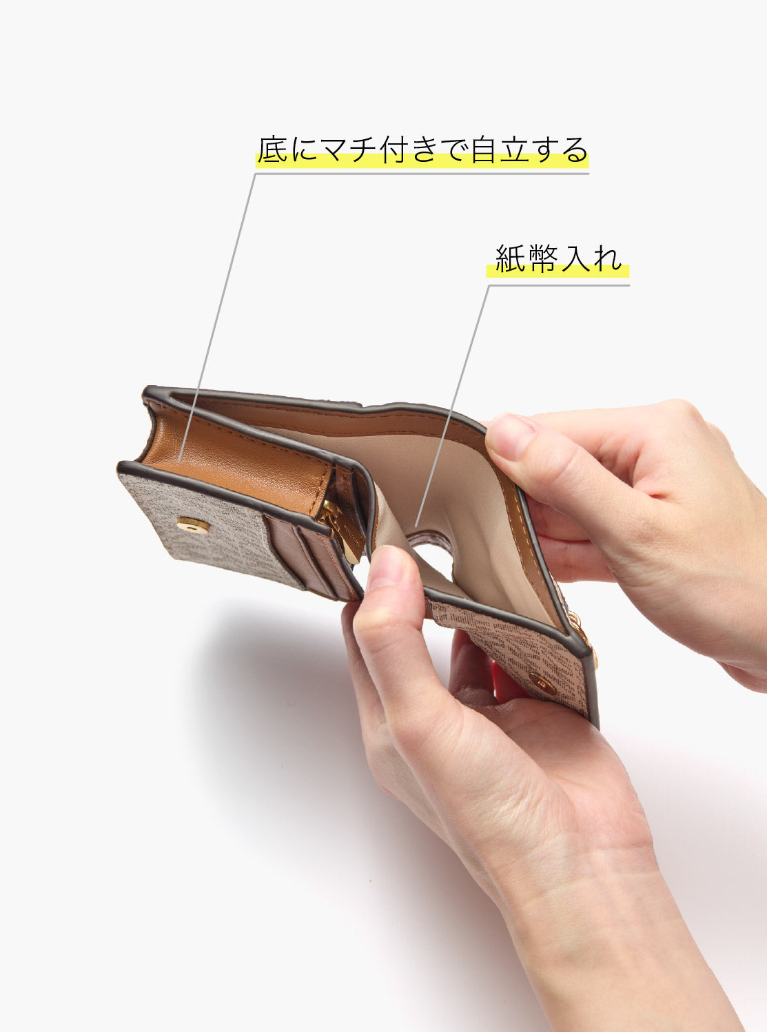 HAMILTON MODERNE ウォレット スモール - MKシグネチャー