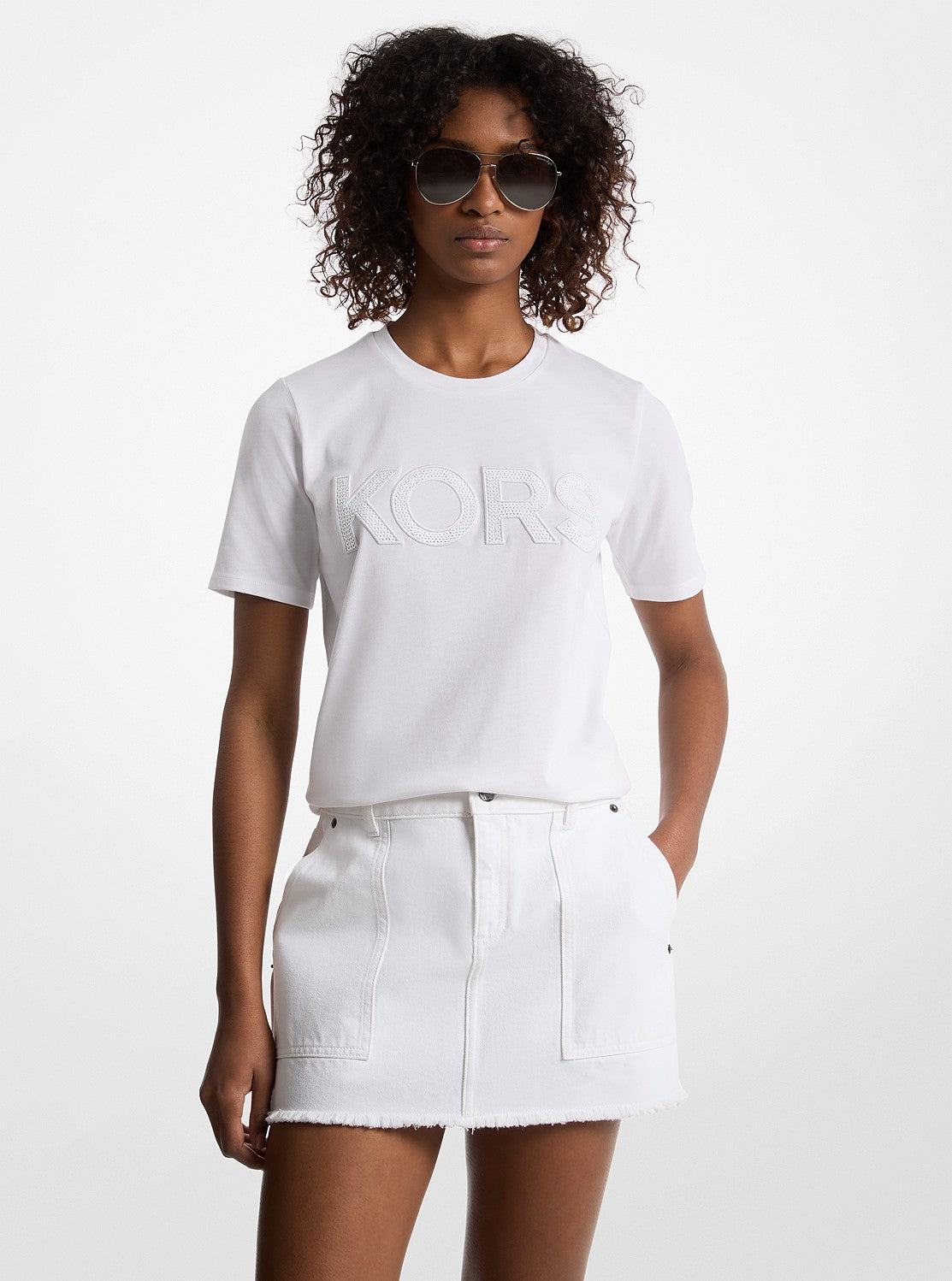 KORS シークイン クラシック Tシャツ