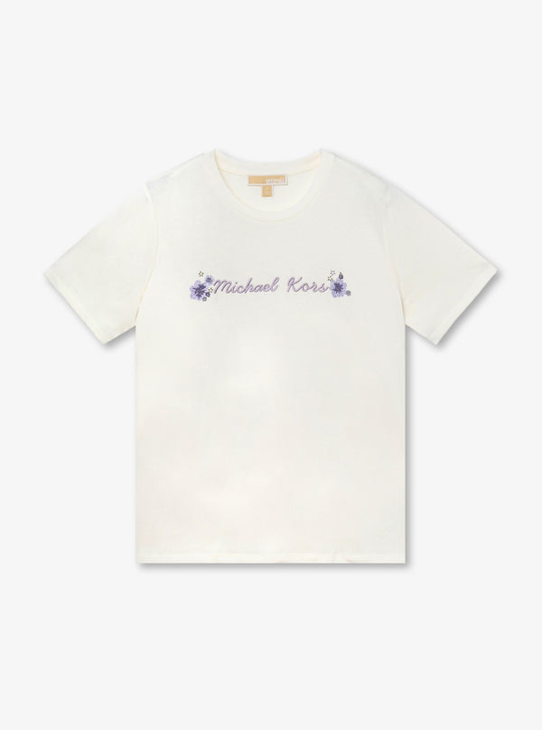 フローラル MICHAEL KORS クラシック Tシャツ