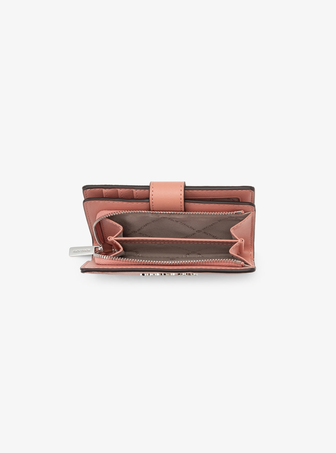 JET SET TRAVEL ビルフォールド ジップ コイン ウォレット ミディアム