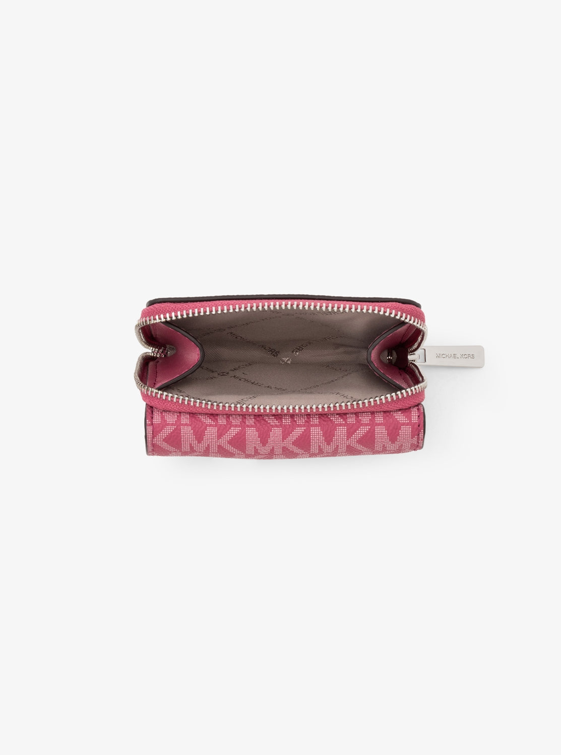 【日本限定】JET SET TRAVEL ミッド ジップ ウォレット スモール - MKシグネチャー