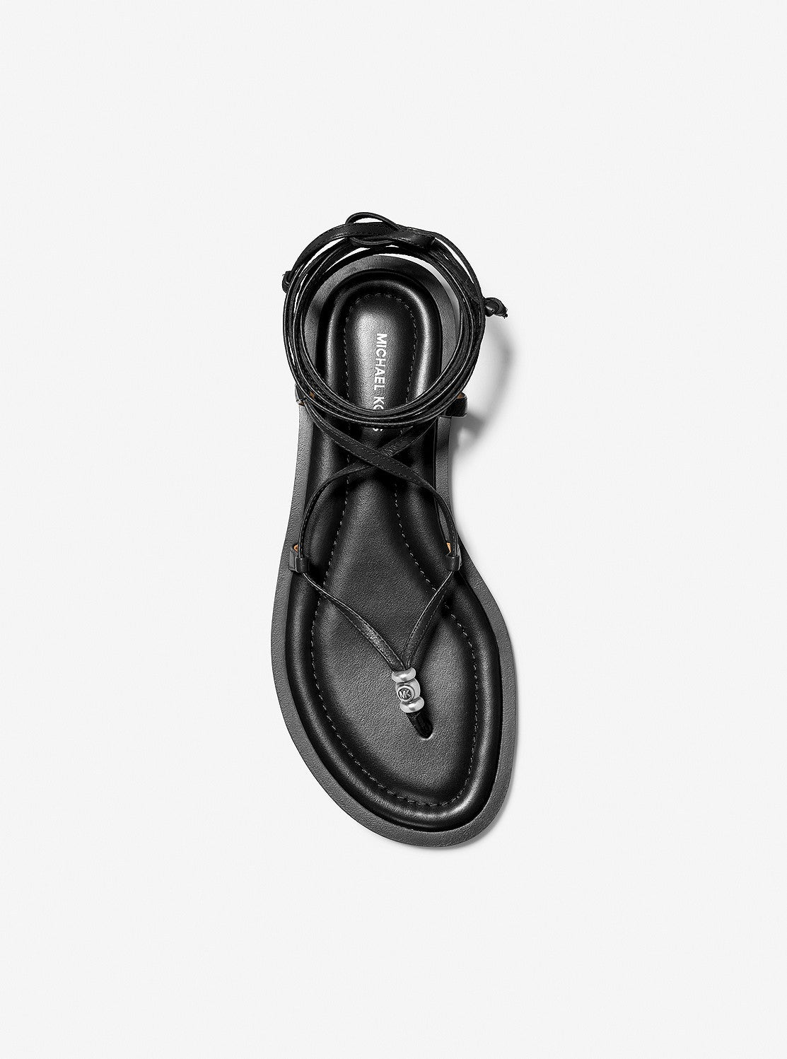 KHLOE  レザー レースアップ サンダル