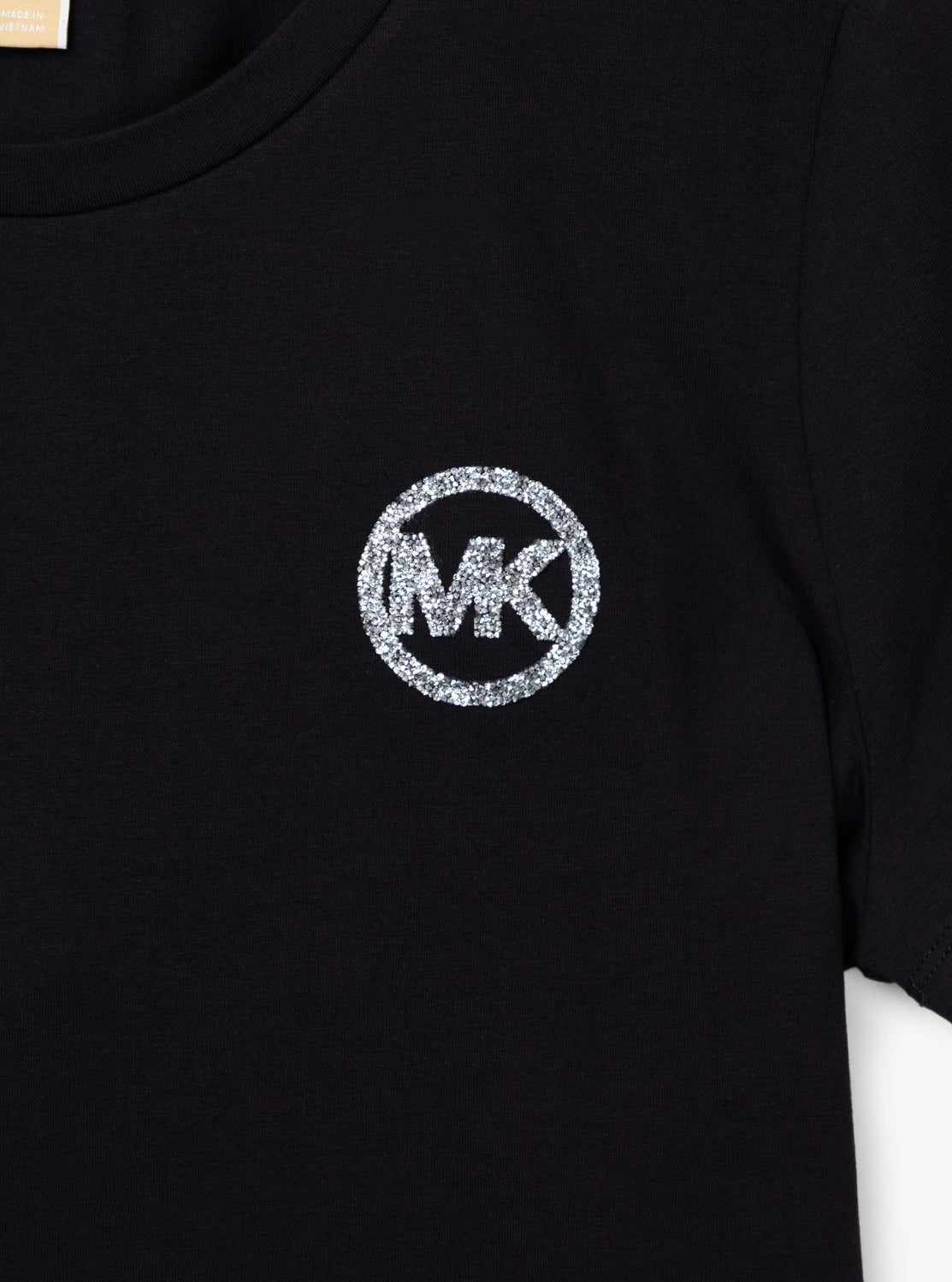 エンベリッシュ ロゴ ストレッチ コットン ジャージー Tシャツ