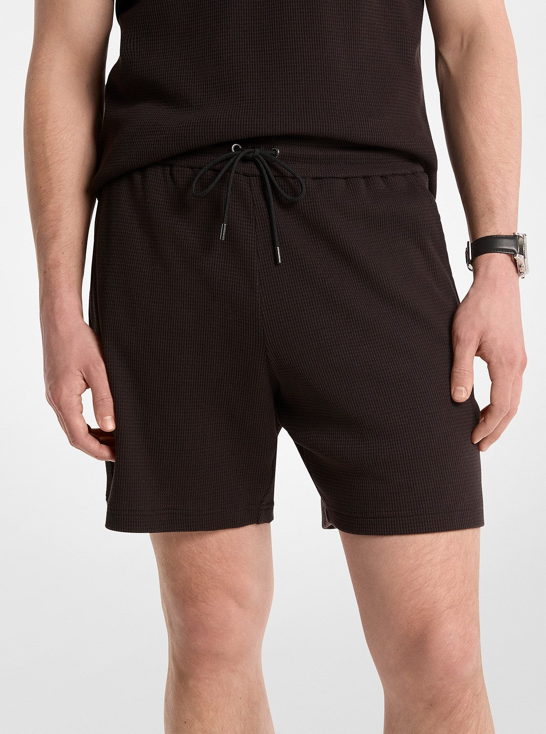 ワッフルニット ショートパンツ