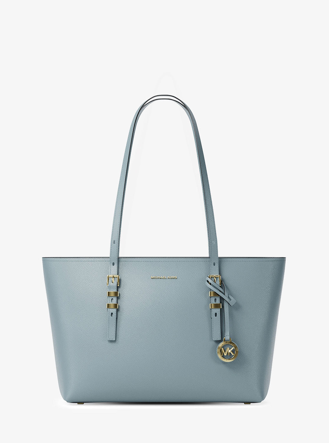 QUINN ぺブルレザー トップジップ トート ミディアム
