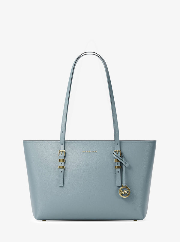 QUINN ぺブルレザー トップジップ トート ミディアム