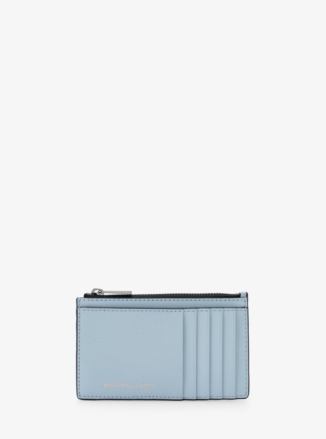 COOPER ぺブルレザー スリム ジップ ウォレット