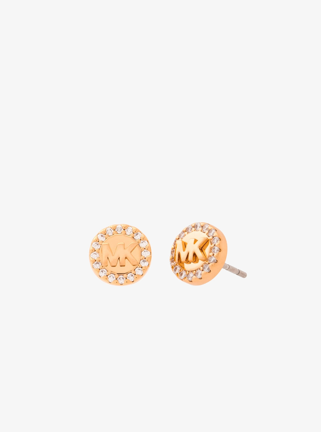 ロゴ スタッドピアス
