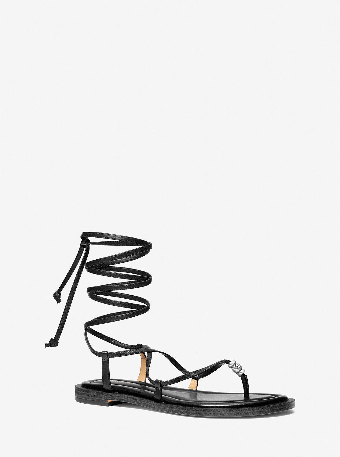 KHLOE  レザー レースアップ サンダル